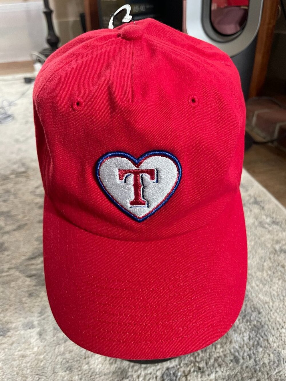 '47 Texas MLB Women's Heart Cap - OS